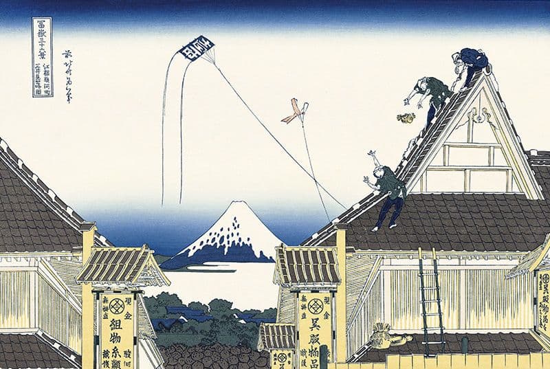 江都駿河町三井見世略圖