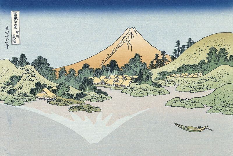 甲州三坂水面